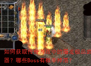 λȡϷеƷЩBossиʵ䣿