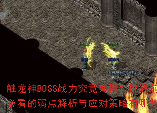 触龙神BOSS战力究竟如何?挑战前必看的弱点解析与应对策略有哪些? 触龙神BOSS战力究竟如何?挑战前必看的弱点解析与应对策略有哪些?