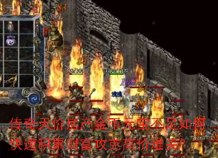 传奇天价房产金币元宝不足如何快速积累财富攻克高价难关? 传奇天价房产金币元宝不足如何快速积累财富攻克高价难关?