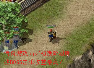 Ϸcqsfڽ׶ЩBOSSɱߣ