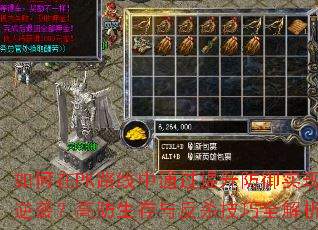 如何在PK路线中通过提升防御实现逆袭?高防生存与反杀技巧全解析 如何在PK路线中通过提升防御实现逆袭?高防生存与反杀技巧全解析