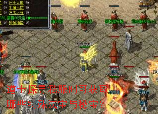 道士探寻私服时可获取哪些特殊法宝与秘宝? 道士探寻私服时可获取哪些特殊法宝与秘宝?