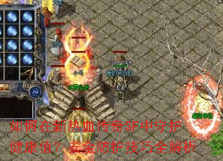 如何在新热血传奇SF中守护健康值?安全防护<a href=