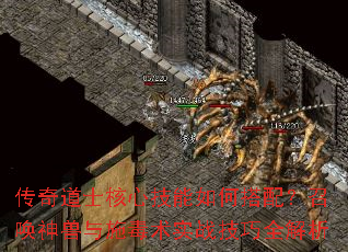 传奇道士核心技能如何搭配?召唤神兽与施毒术实战<a href=