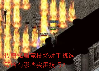 传奇私服竞技场对手挑选策略有哪些实用技巧? 传奇私服竞技场对手挑选策略有哪些实用技巧?