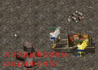 灭天火技能书在哪些BOSS或副本中会掉落? 灭天火技能书在哪些BOSS或副本中会掉落?