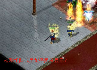 检测组队成员能否同屏显示? 检测组队成员能否同屏显示?