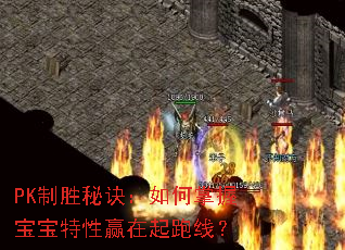 PK制胜秘诀:如何掌握宝宝特性赢在起跑线? PK制胜秘诀:如何掌握宝宝特性赢在起跑线?