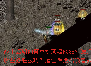 սʿ������ε�������BOSS����ʦ����Ⱥս����Щ��ʤ���ɣ���ʿ�����ٻ�������������۷壿