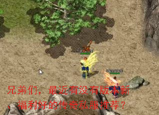 兄弟们,最近有没有版本新、福利好的传奇私服推荐? 兄弟们,最近有没有版本新、福利好的传奇私服推荐?