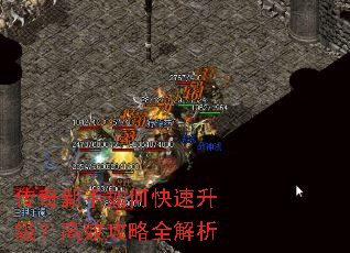 传奇新手如何快速升级?高效攻略全解析 传奇新手如何快速升级?高效攻略全解析