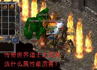 传奇世界道士火灵珠选什么属性最厉害? 传奇世界道士火灵珠选什么属性最厉害?