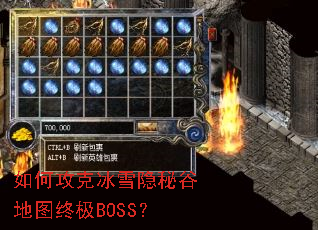 ��ι��˱�ѩ���عȵ�ͼ�ռ�BOSS��